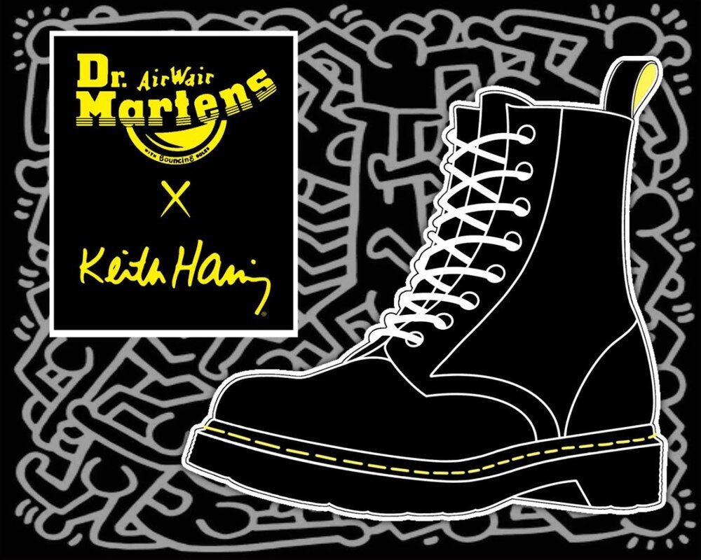 Dr. Martens Unveiled Their Keith Haring Collection — Strike Dr. Martens Unveiled Their Keith Haring Collection — Strike